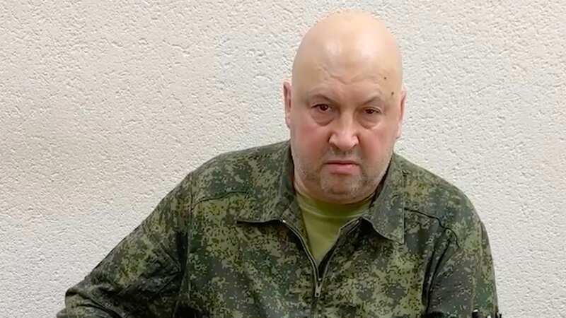 Surovikin, 56, is the second-in-command of the Russian armed forces (Image: MoD Russia/e2w)