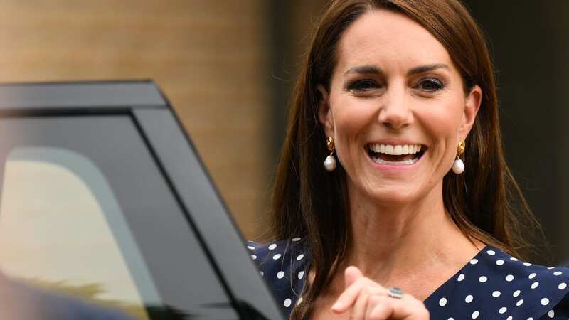 Kate seen in Southampton on Tuesday (Image: PA)