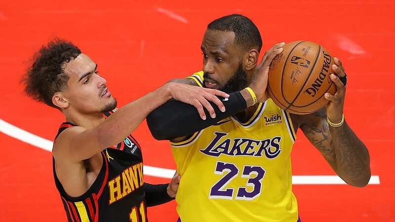 Bronny James is being projected to join the Atlanta Hawks, that could see his father follow