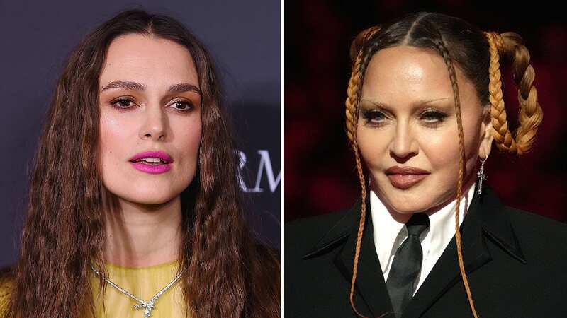 Keira Knightley came to Madonna