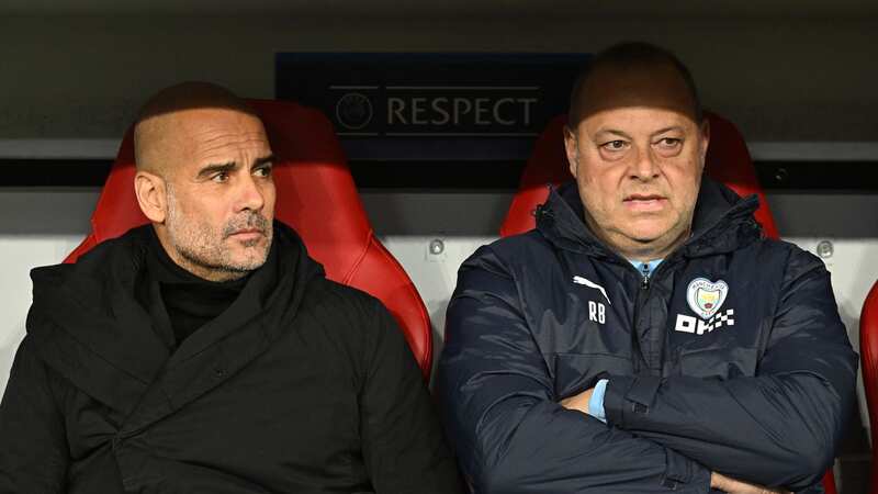 Manchester City boss Pep Guardiola has lost his assistant Rodolfo Borrell, who has departed the club for a new post in MLS. (Image: Stuart Franklin - UEFA/UEFA via Getty Images)
