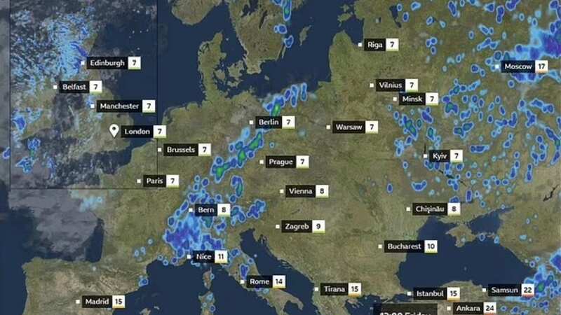 Europe was looking chillier than expected