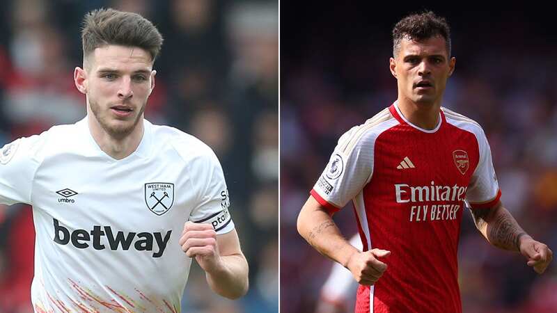 Arsenal hold firm over Granit Xhaka decision as Declan Rice delay emerges
