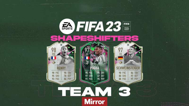 FIFA 23 Shapeshifters Team 3 revealed with FUT ICONs and striker Harry Maguire (Image: EA SPORTS)