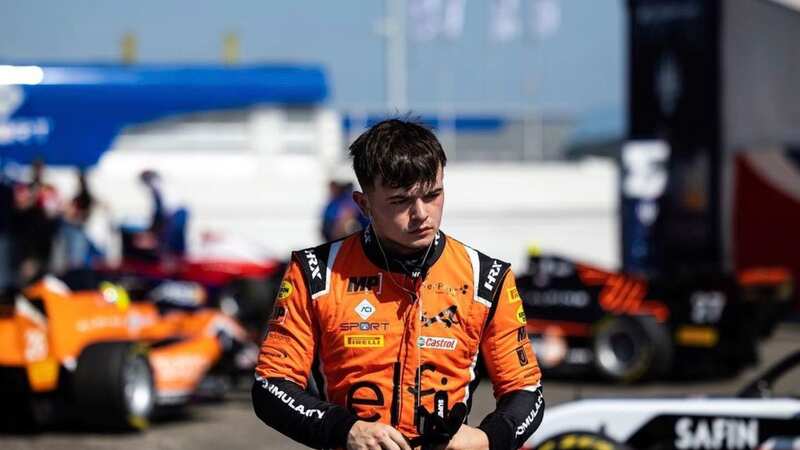 Racing driver Dilano van