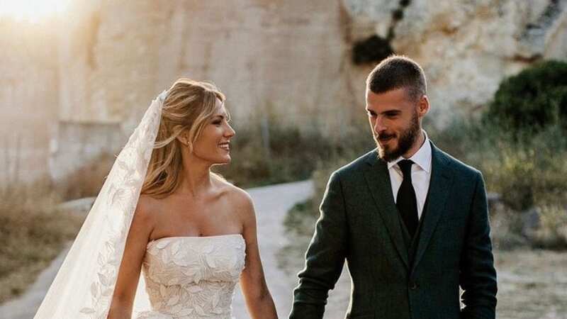 David de Gea has tied the knot with Edurne Garcia (Image: Instagram/@d_deageaofficial)