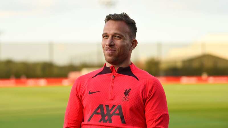 Arthur made one appearance during his loan spell at Liverpool (Image: Getty Images)