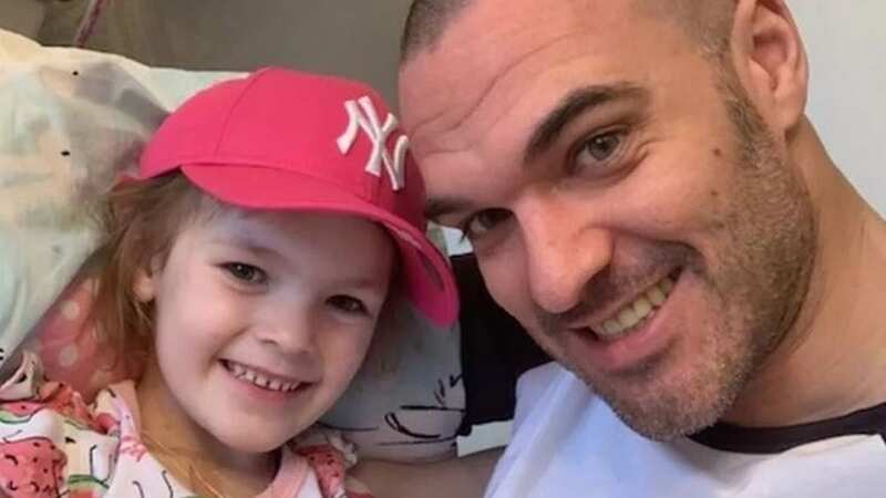 Stephen Bennett with daughter Leah (Image: Stephen Bennett)