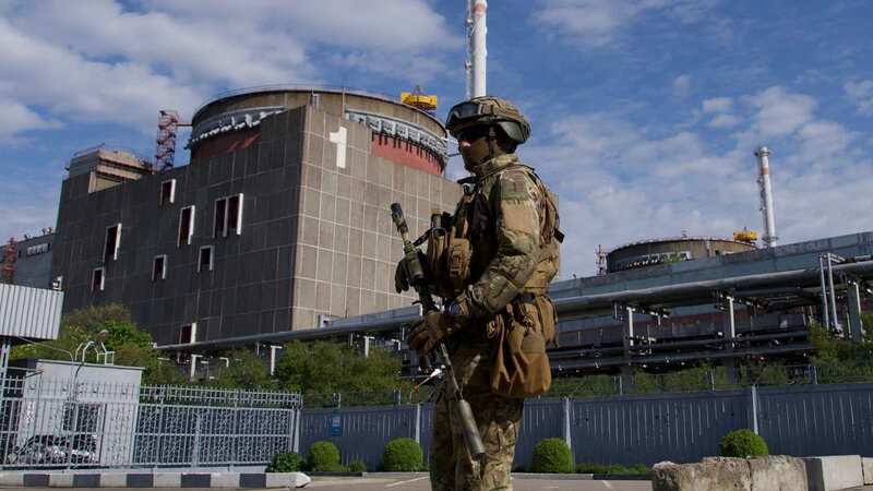 The Zaporizhzhia Nuclear Power Station in Ukraine is the largest power plant in Europe (Image: AFP via Getty Images)