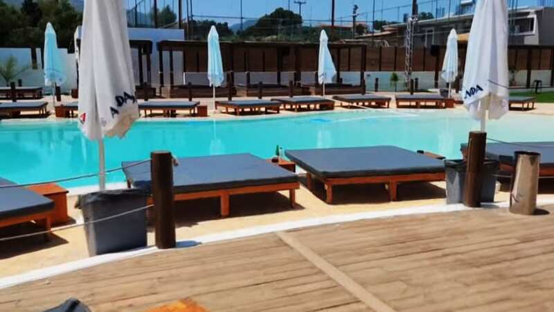 The tourist was found in the pool of his hotel (Image: Newsflash)