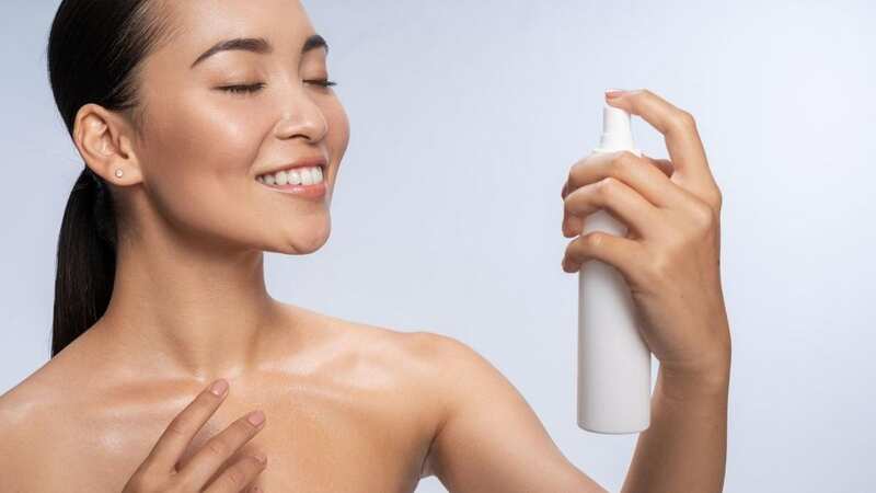 A good setting spray will keep your make-up in place all day long (Image: Getty)