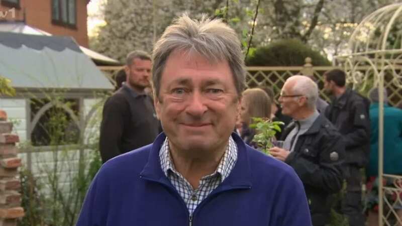 Tears as Alan Titchmarsh 
