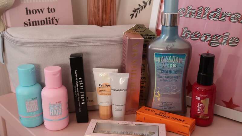 Inside the Glossybox summer bag for 2023