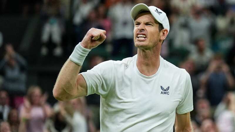 Andy Murray wearing the AMC range last night (Image: Shi Tang/Getty Images)