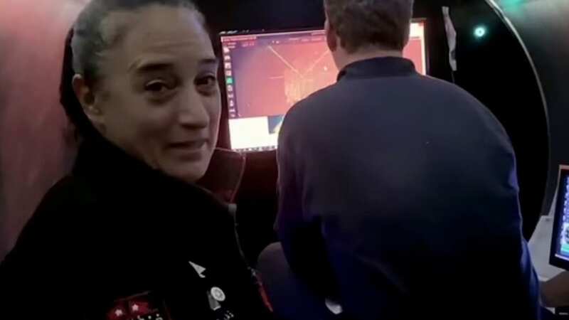 Breathtaking moment Titanic sub passengers cry as they catch sight of wreck