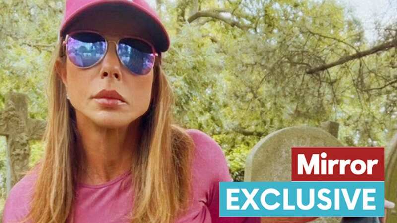 Andrea Sunshine loves working out in cemeteries (Image: Andrea Sunshine)