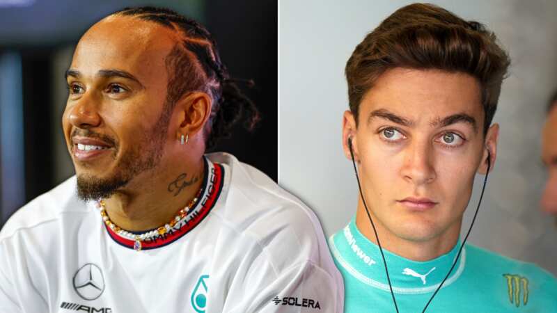 Mercedes have brought a new front wing design to Silverstone (Image: PA)