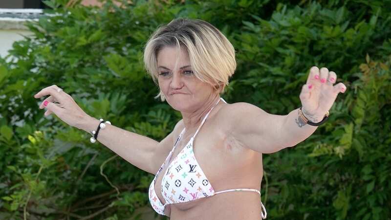 Danniella Westbook soaked up the sun a tiny bikini following her recent break-up (Image: BACKGRID)