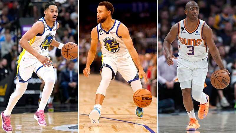 Jordan Poole and Steph Curry helped the Golden State Warriors win the 2022 NBA championship (Image: Getty Images)