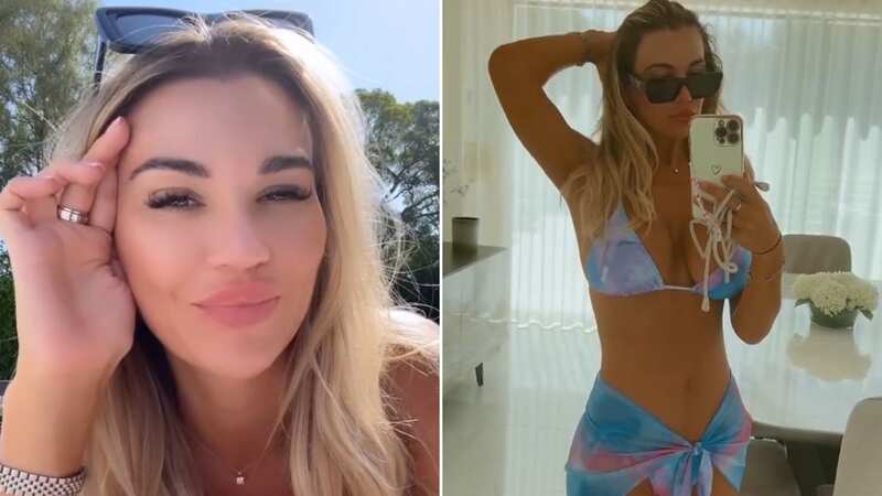 Christine McGuinness poses near-topless as RHOCH star embraces UK heat