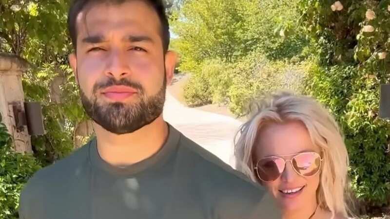 Sam Asghari, husband of Britney Spears, defends her in recent spat with security (Image: britneyspears/Instagram)