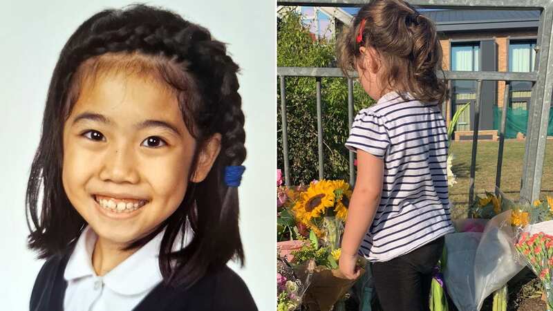 Heartfelt tributes continued to build at the school gates in Wimbledon on Friday (Image: Eliza Brandreth)