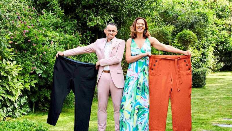 Jo, 50, and John, 52, swapped the junk food for homemade, low-calorie meals (Image: Slimming World / SWNS))