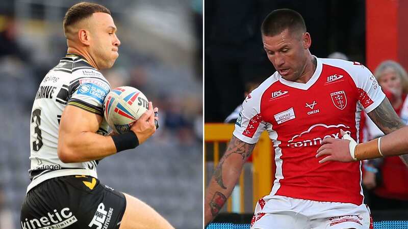 Hull FC captain Carlos Tuimavave, left, and Hull KR counterpart Shaun Kenny-Dowall have become friends off the field but it