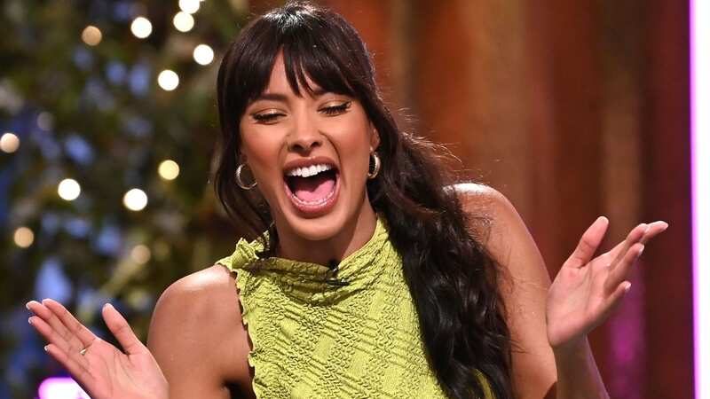 Maya Jama makes cheeky quip as she narrowly avoids wardrobe malfunction