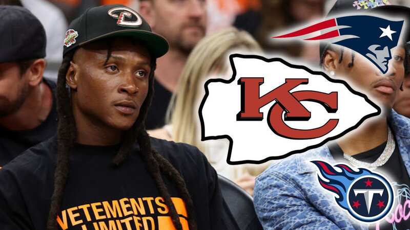 DeAndre Hopkins is an in-demand free agent this offseason after being released by the Arizona Cardinals (Image: Christian Petersen/Getty Images)
