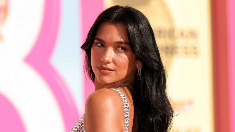 Dua Lipa wears completely see-through dress in mermaid look at Barbie premiere