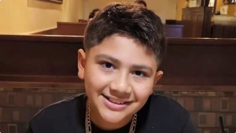 Ulysses Campos was shot in chest while playing outside during his grandmother’s birthday celebration (Image: Gofundme)