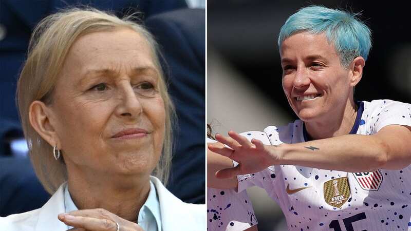 Martina Navratilova shared a blunt view on Megan Rapinoe