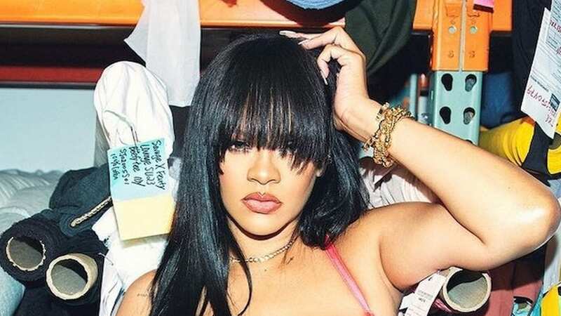 Rihanna shared saucy snaps to Instagram (Image: INSTAGRAM)