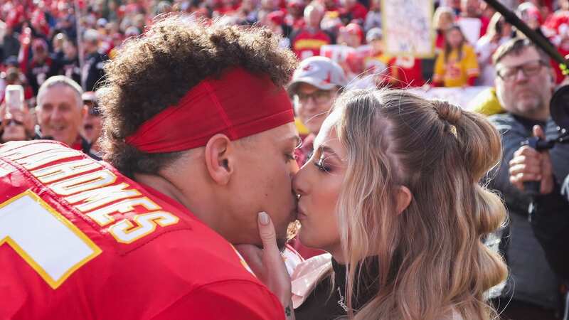 Patrick Mahomes celebrated winning a second Super Bowl with wife Brittany and daughter Sterling Skye