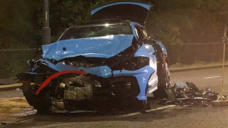 Schoolboys injured in crash after 