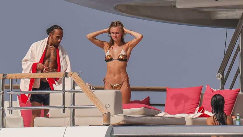 Lewis Hamilton is enjoying his break from F1 (Image: GTres / SplashNews.com)
