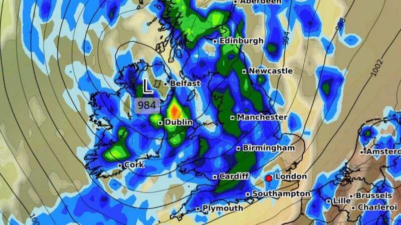 Thunderstorms and heavy rain is going to hit the UK (Image: PA)