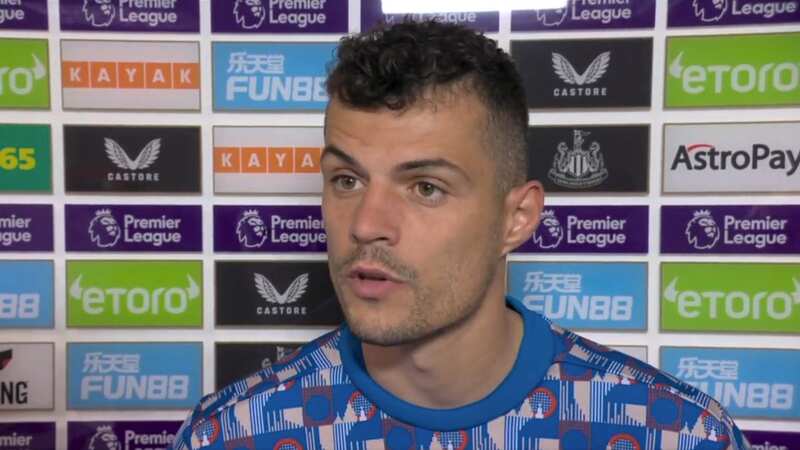 Granit Xhaka was booed by his own fans after being substituted in 2019 (Image: Visionhaus)