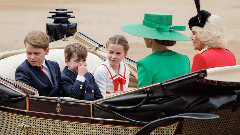 Louis and Charlotte are often bolder than George, who is more reserved (Image: Getty Images)