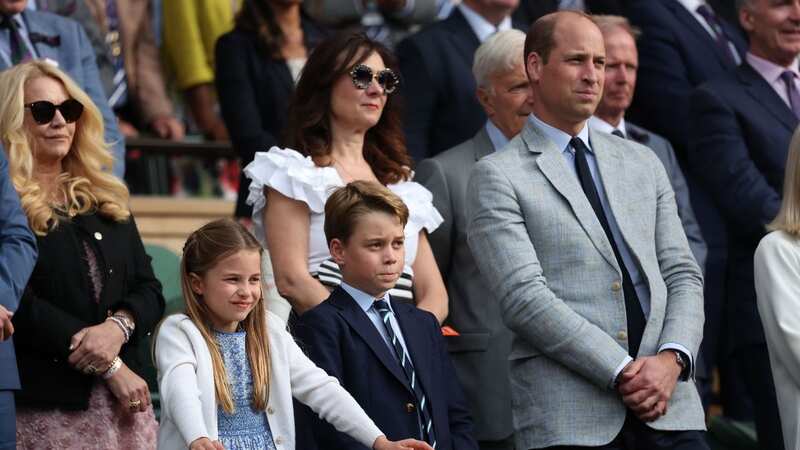 Charlotte attended Wimbledon for the first time this year with George and her parents (Image: NEIL HALL/EPA-EFE/REX/Shutterstock)