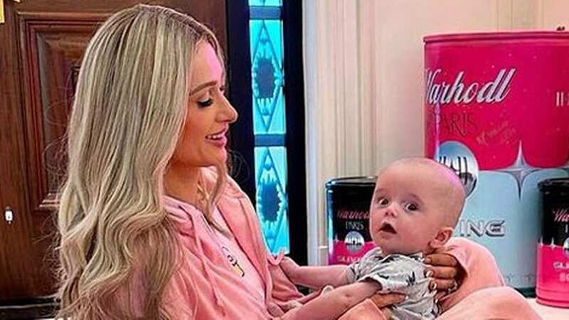 Paris Hilton celebrated six months of motherhood with snaps of baby son Pheonix