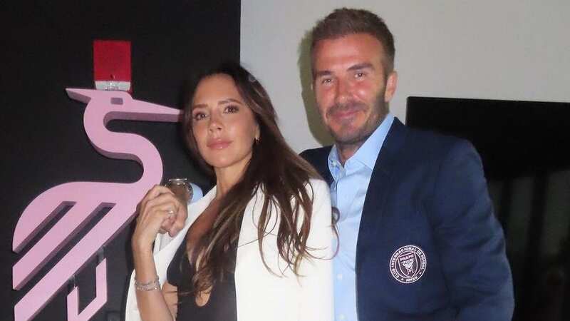 Victoria Beckham mocks David