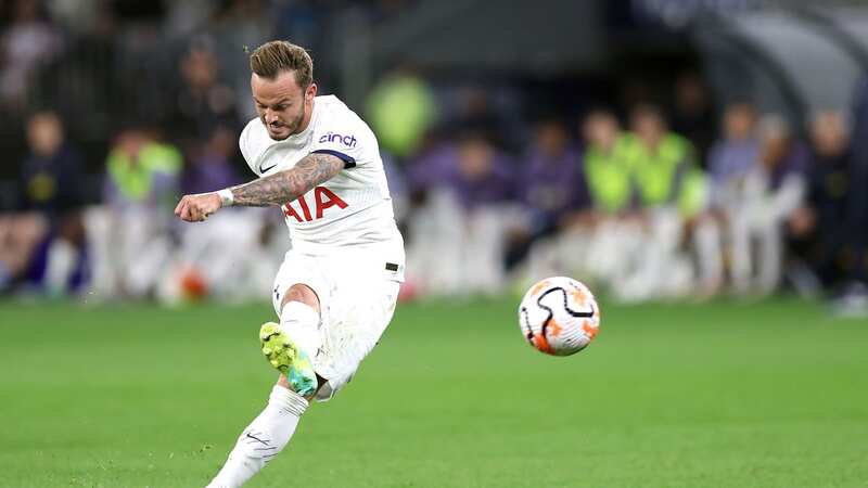 James Maddison was handed the no.71 shirt for Tottenham