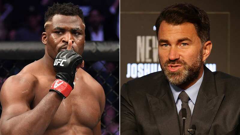 Francis Ngannou hits out at Eddie Hearn over Tyson Fury "exhibition" claim