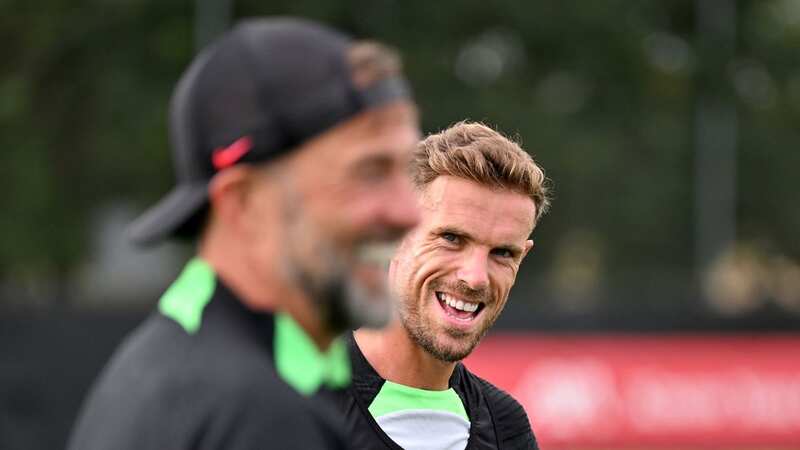 Jordan Henderson could feature for Liverpool on Wednesday evening (Image: Liverpool FC via Getty Images)