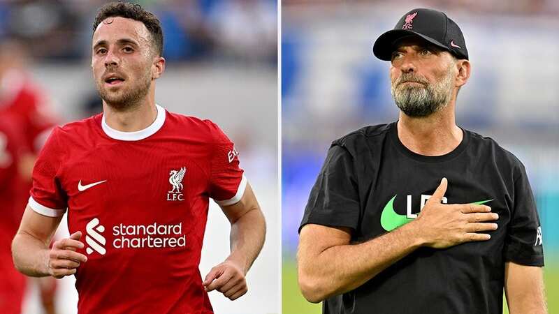 Diogo Jota scored twice for the Reds in their first friendly of the summer (Image: Getty Images)