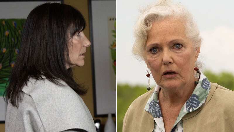 Emmerdale fans are convinced one new Dales resident is working alongside evil Faye after Mary had her nude photo leaked when she decided to press on with the charges (Image: ITV)