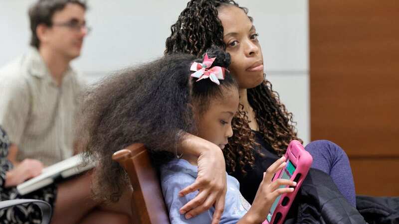 Olivia Caraballo suffered second-degree burns (Image: NBC Miami)