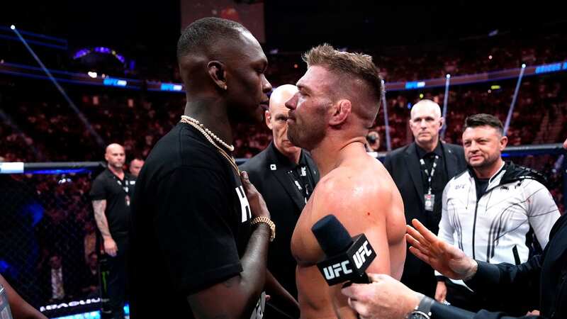 Israel Adesanya admits he "lost his s***" during face-off with UFC rival